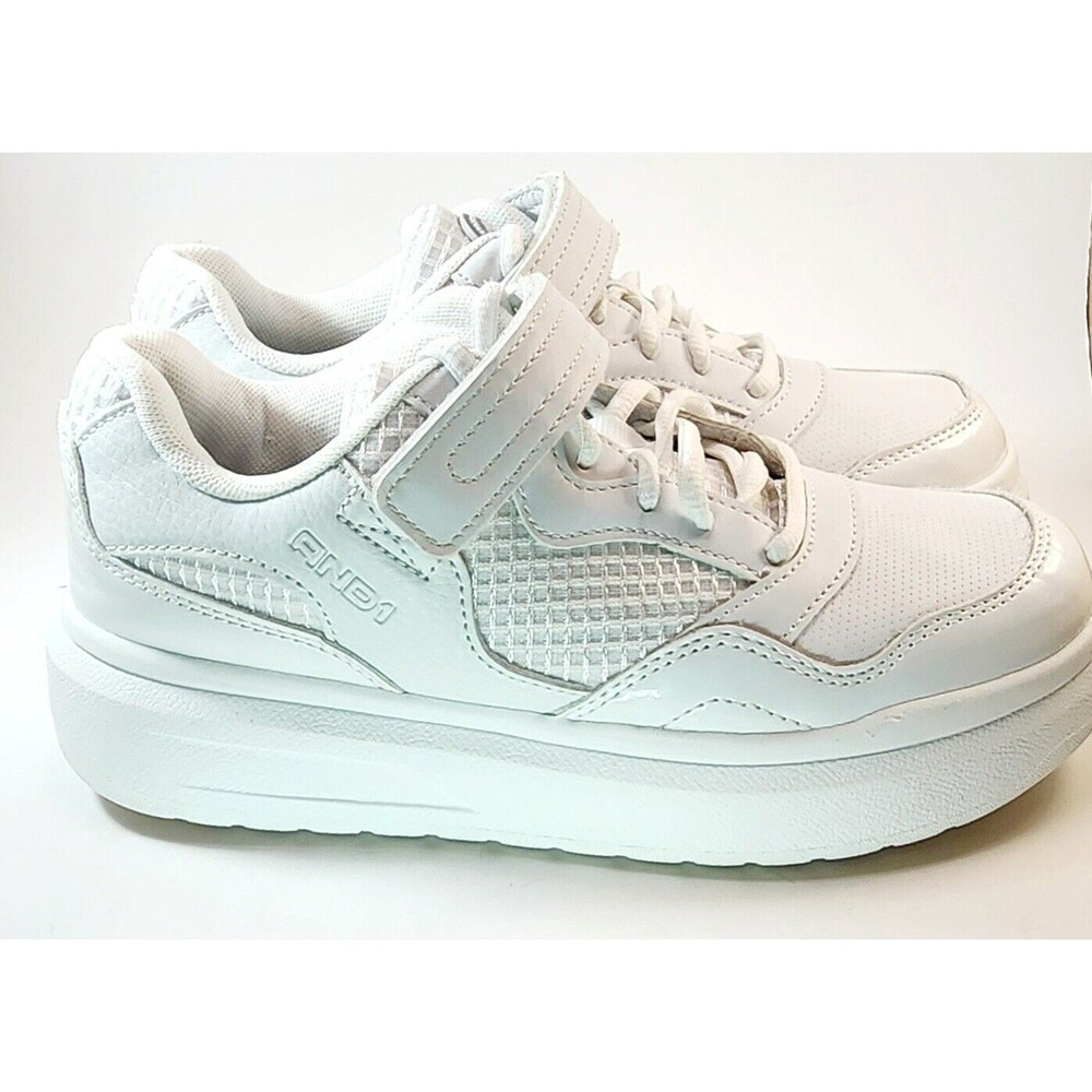 And 1 Girl Mid-Rise Sneaker White Sz 4